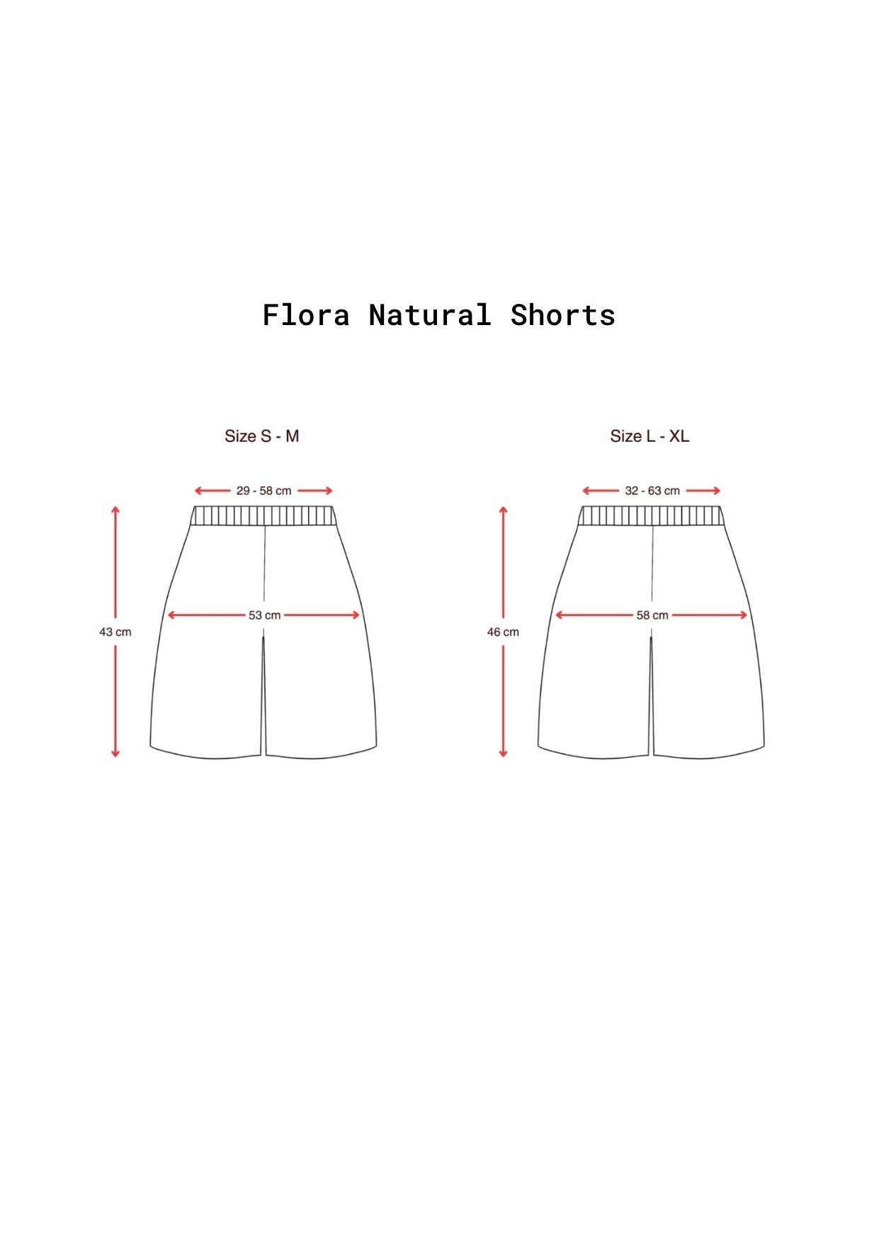 Natural Floral Shorts