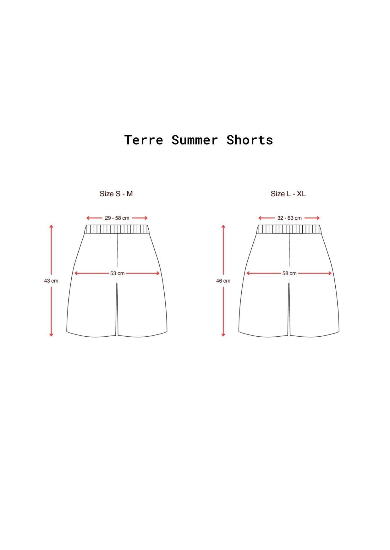 Terre Summer Shorts