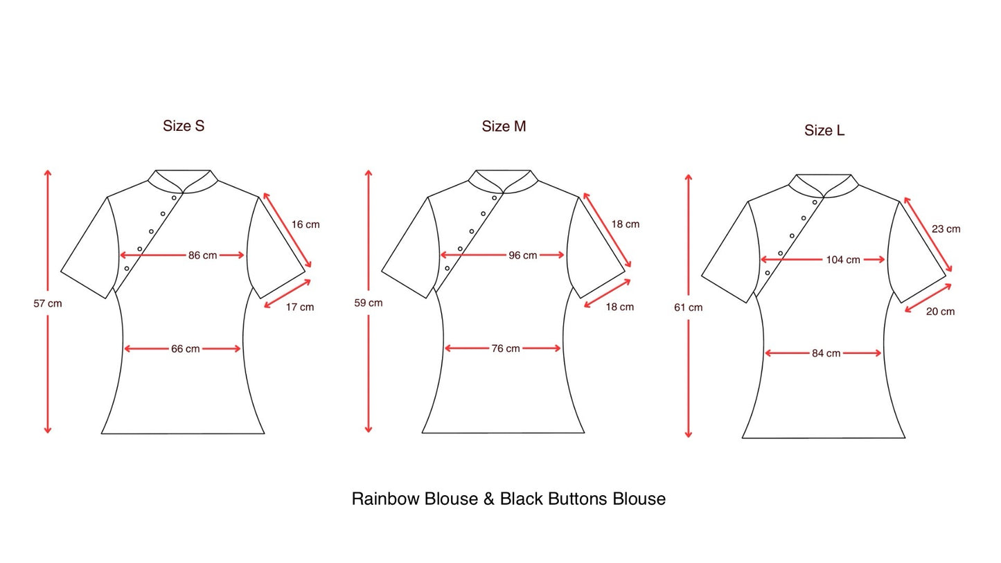 Rainbow Blouse