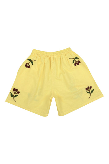 Flower Bird Short
