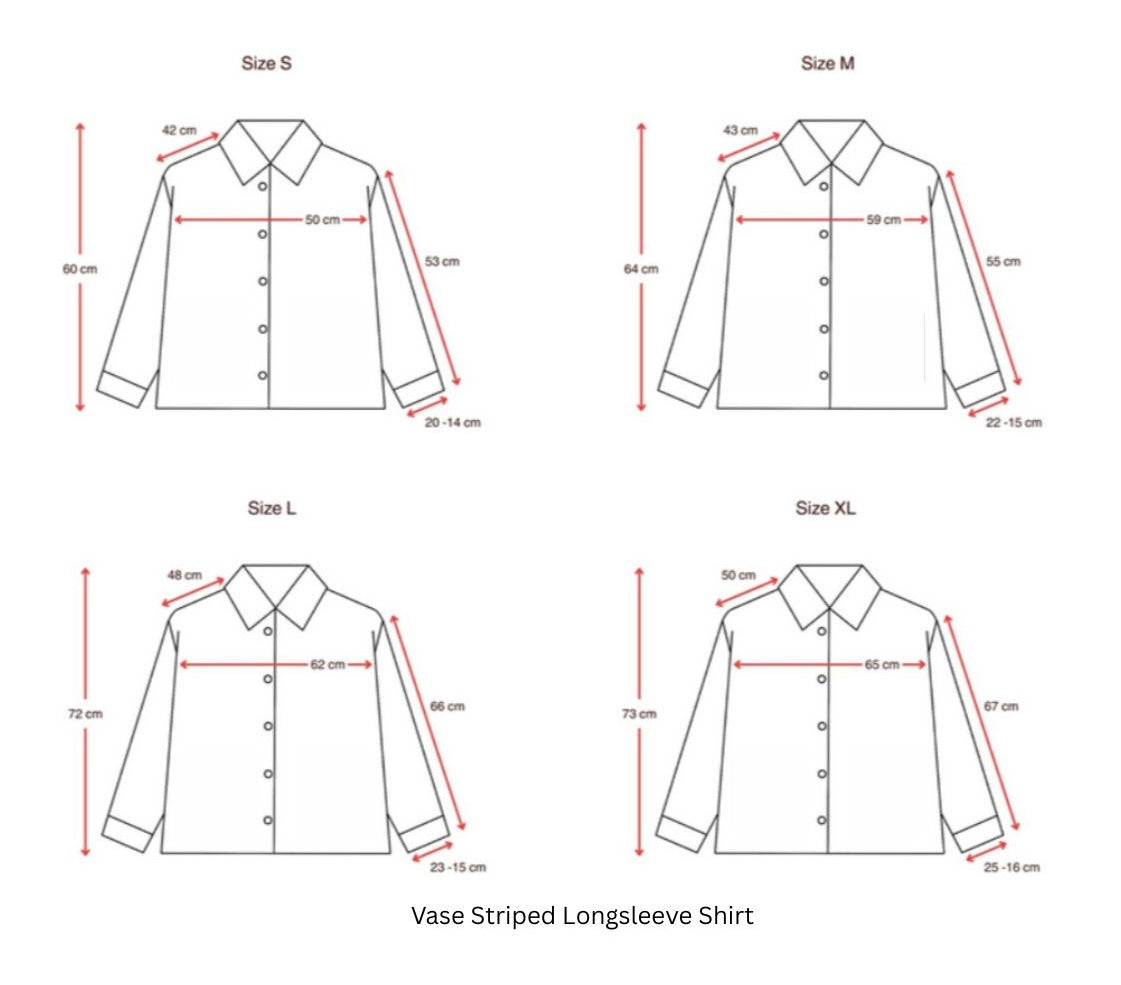 Vase Striped Longsleeve Shirt
