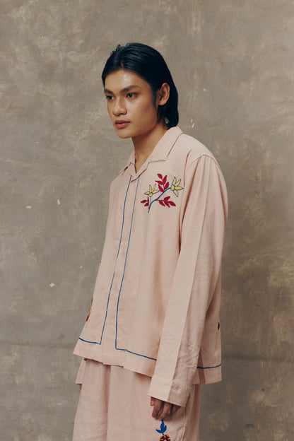 Petal Bird Long Sleeve Shirt