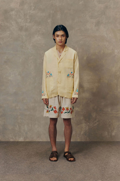 Mimosa Linen Blazer