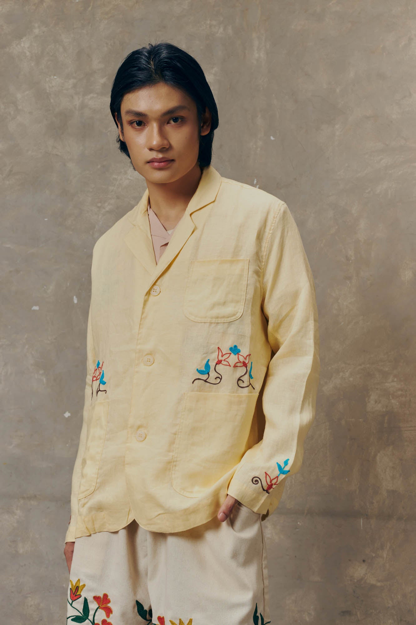 Mimosa Linen Blazer