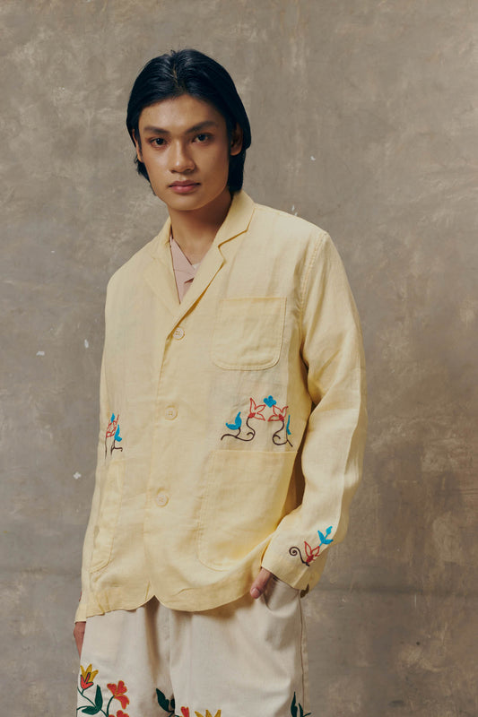 Mimosa Linen Blazer