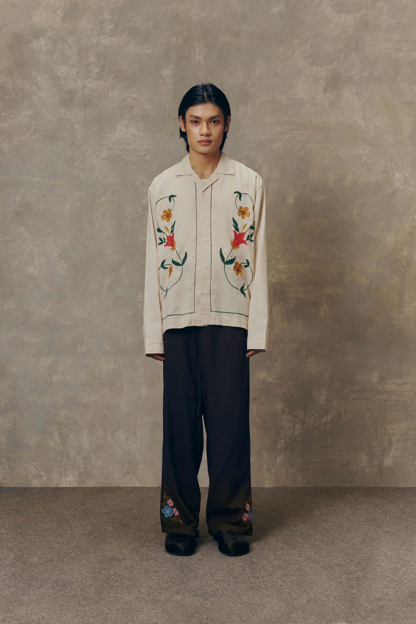 Natural Meadow Long Sleeve Shirt