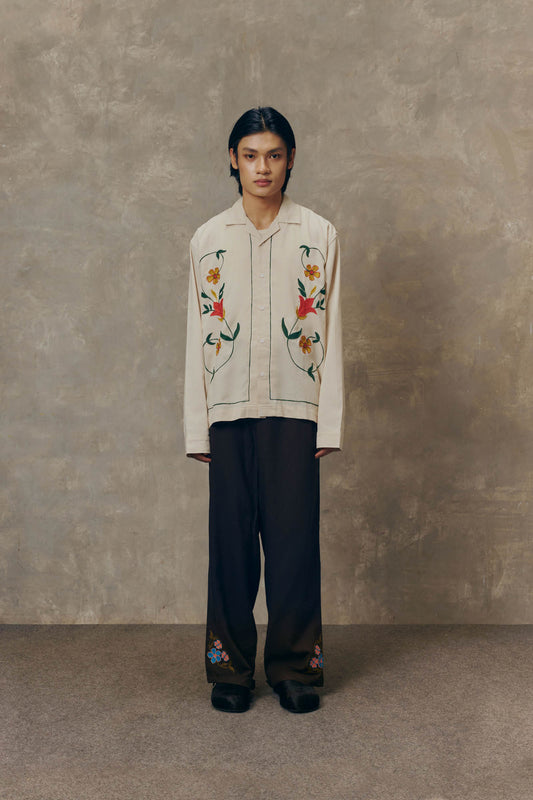 Natural Meadow Long Sleeve Shirt