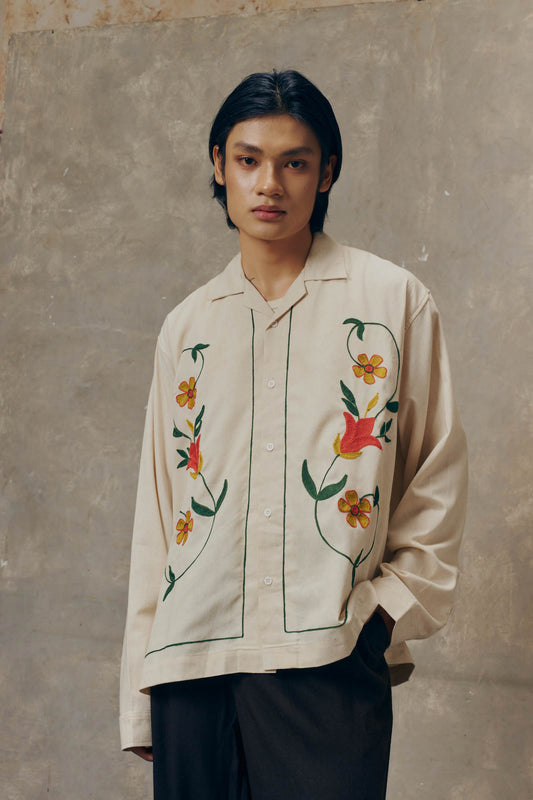 Natural Meadow Long Sleeve Shirt