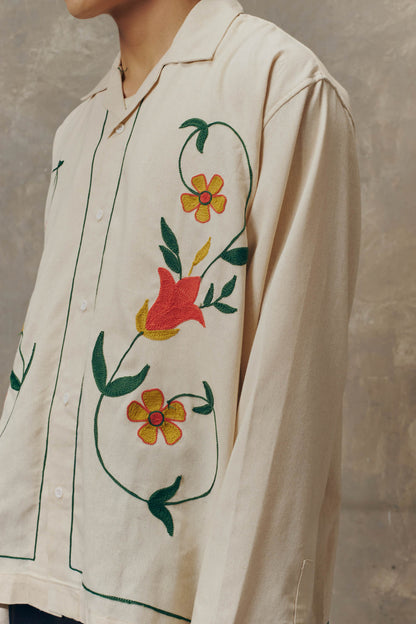 Natural Meadow Long Sleeve Shirt