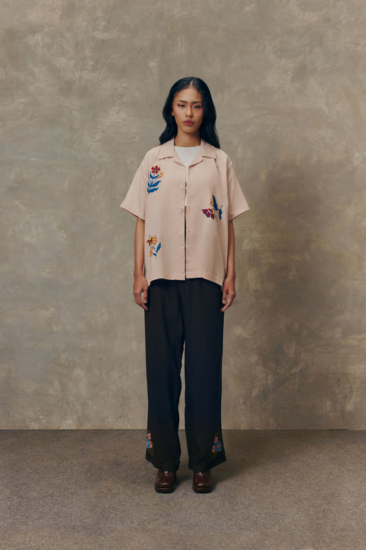 Soft Petal Short Sleeve Shirt