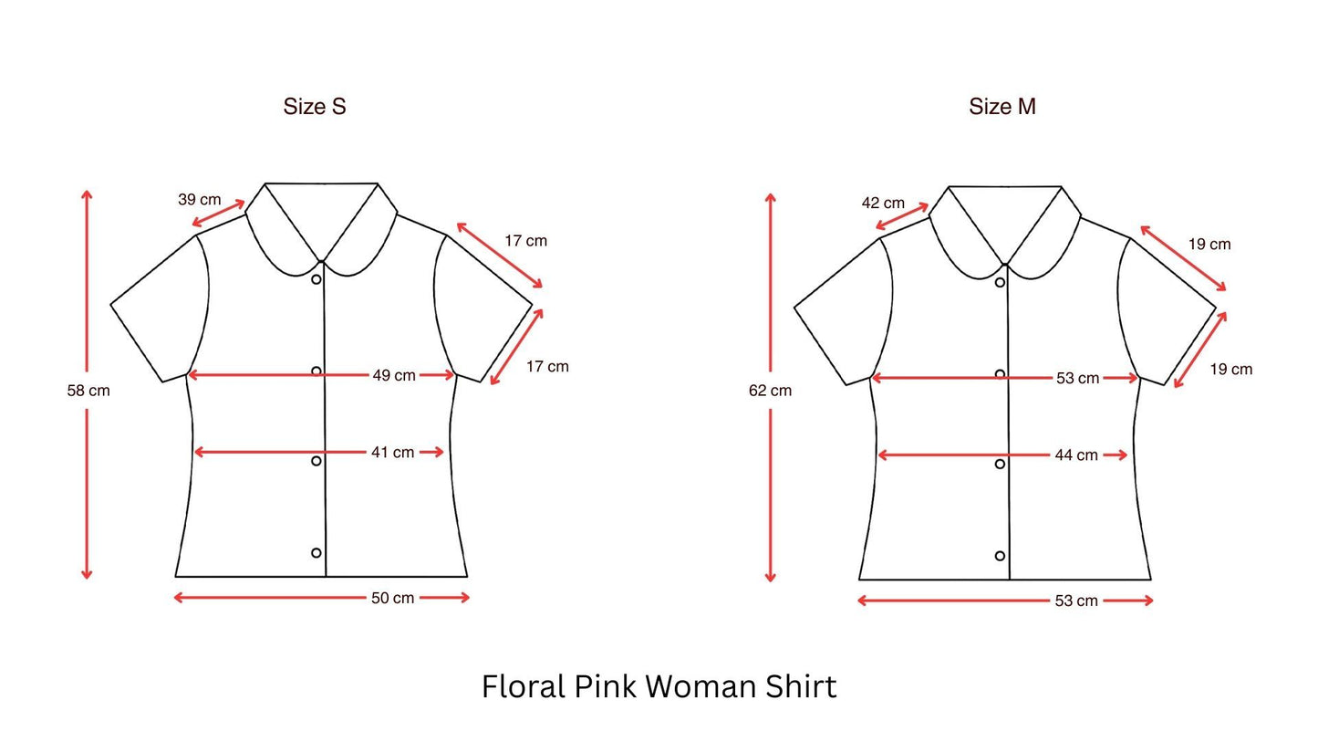 Yellow Floral Woman Shirt