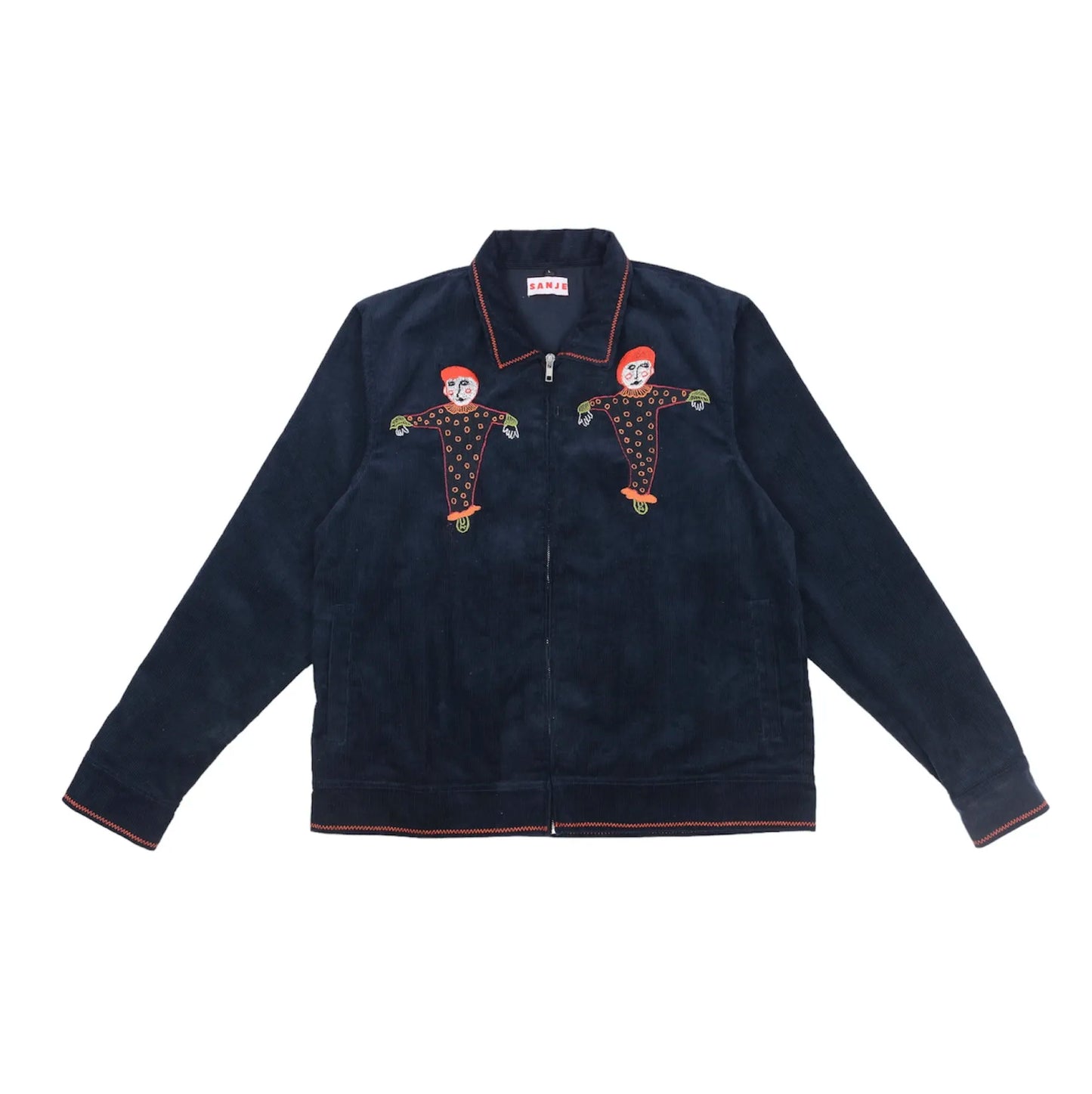 Navy Circus Corduroy Jacket