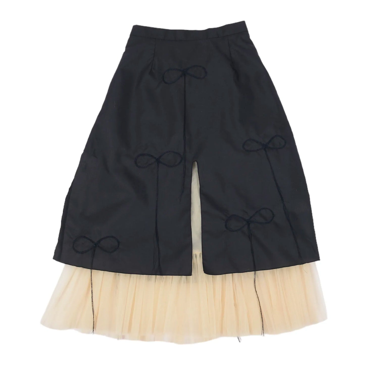 Black Ribbon Skirt