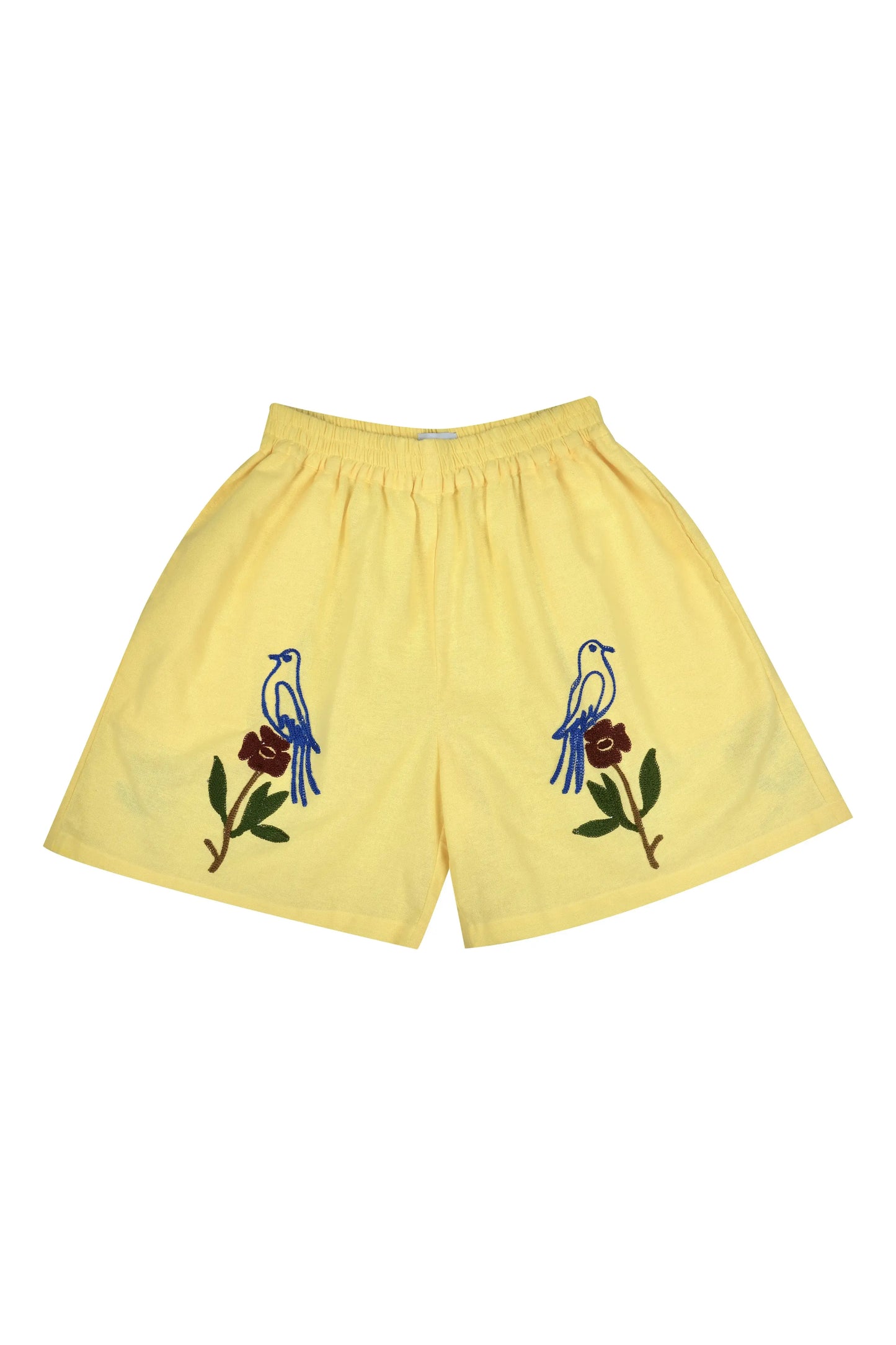 Flower Bird Short