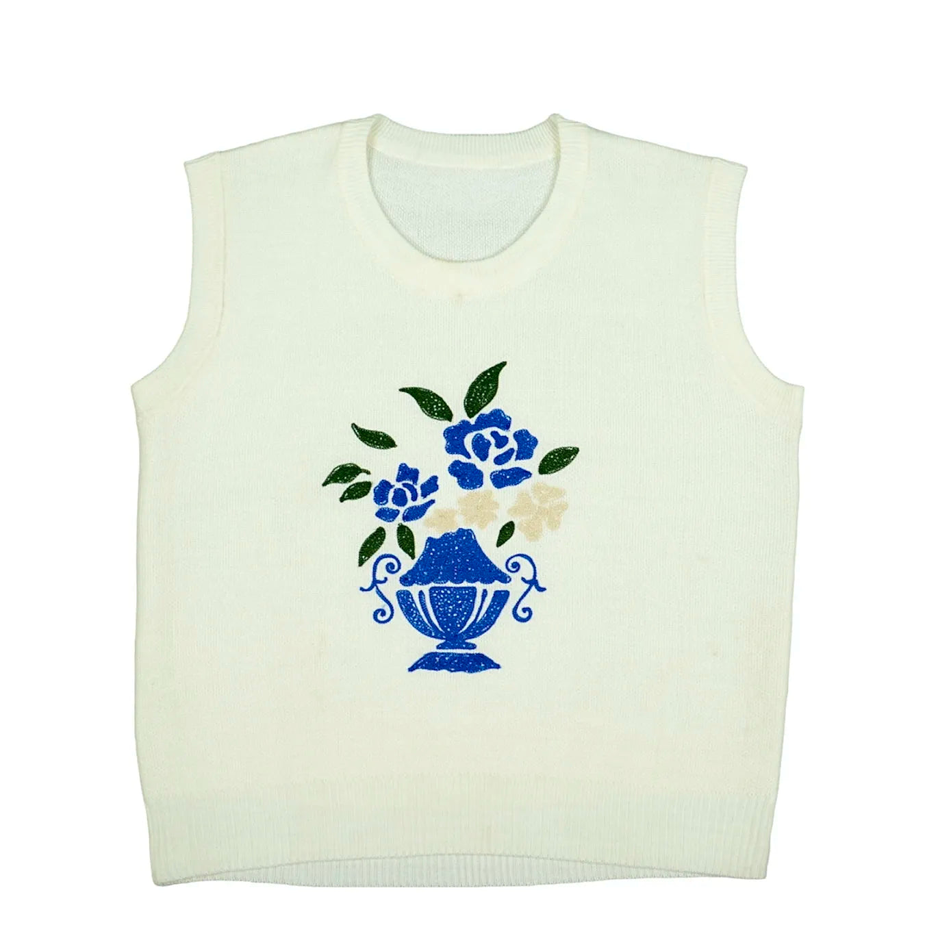 Rose Blue Knit Shirt