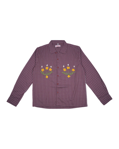 Lily Red Long Sleeve Shirt