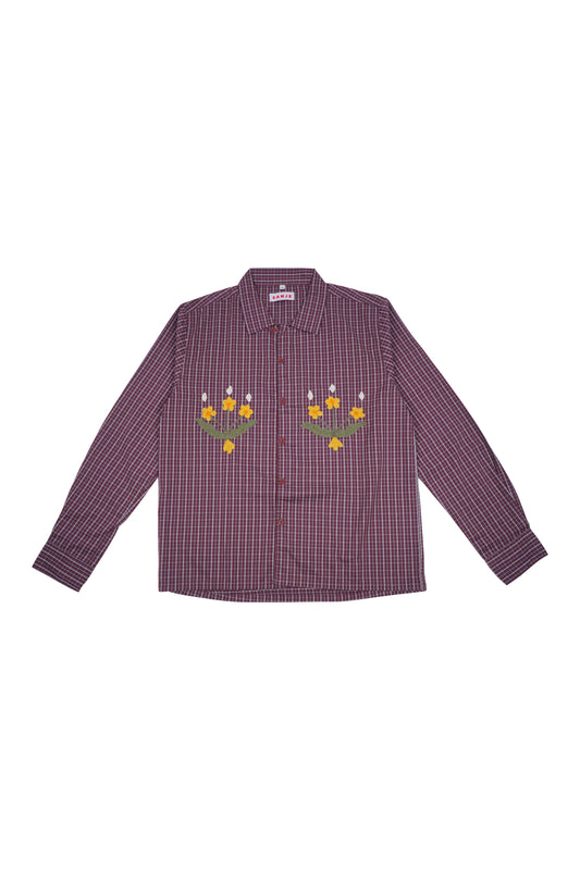 Lily Red Long Sleeve Shirt