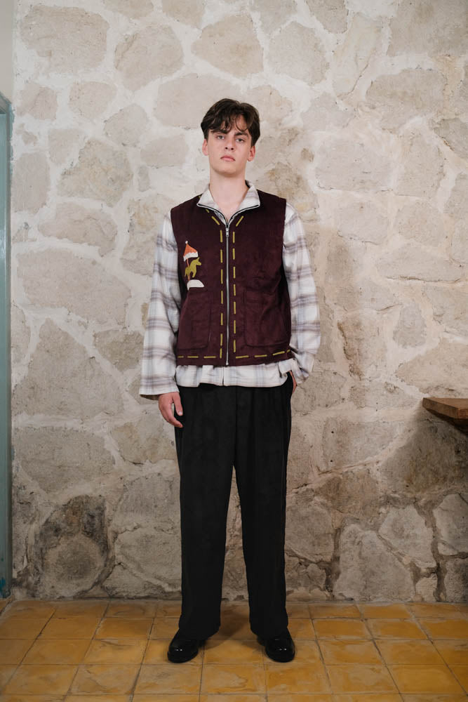 Carousel Corduroy Vest