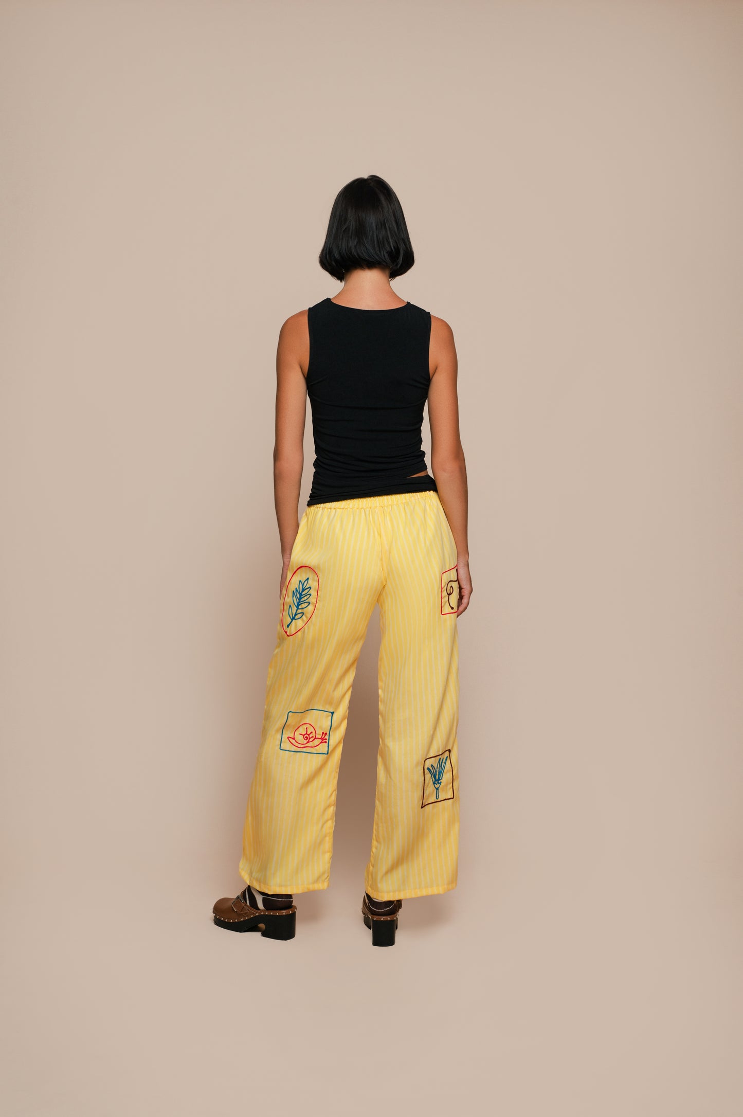 Yellow Celestial Long Pants