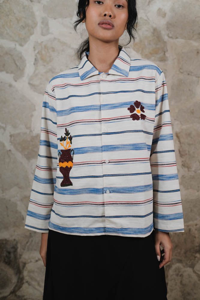 Vase Striped Longsleeve Shirt