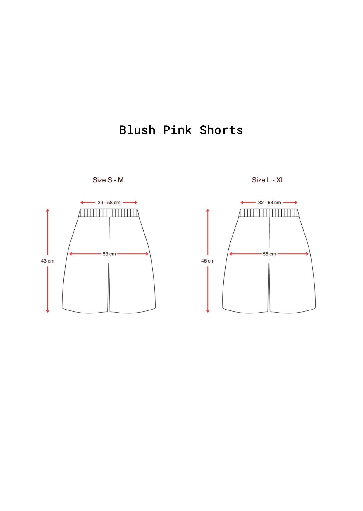 Blush Pink Shorts
