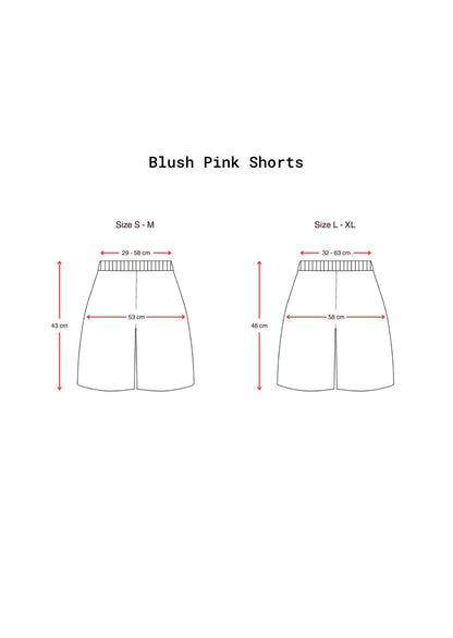 Blush Pink Shorts