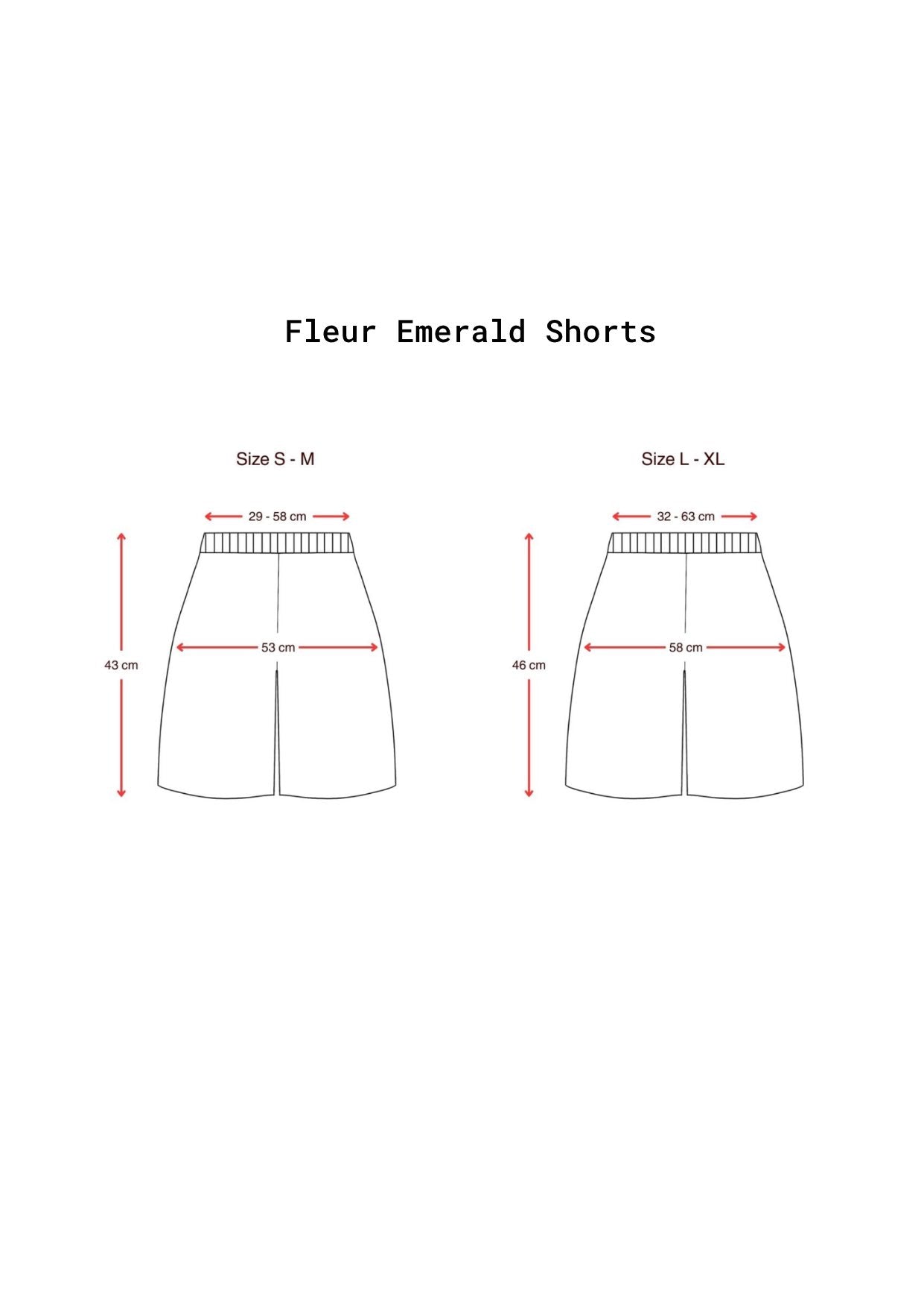 Fleur Emerald Shorts