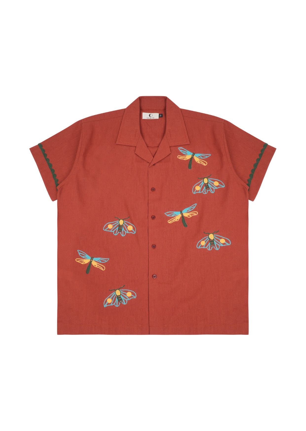 Butterfly Terracotta Shirt