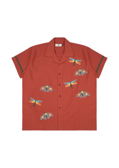 Butterfly Terracotta Shirt