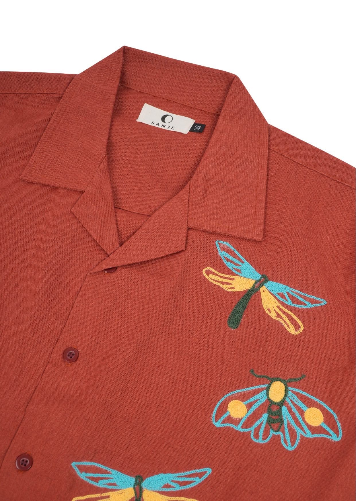Butterfly Terracotta Shirt