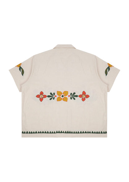 Floral Swan Shirt
