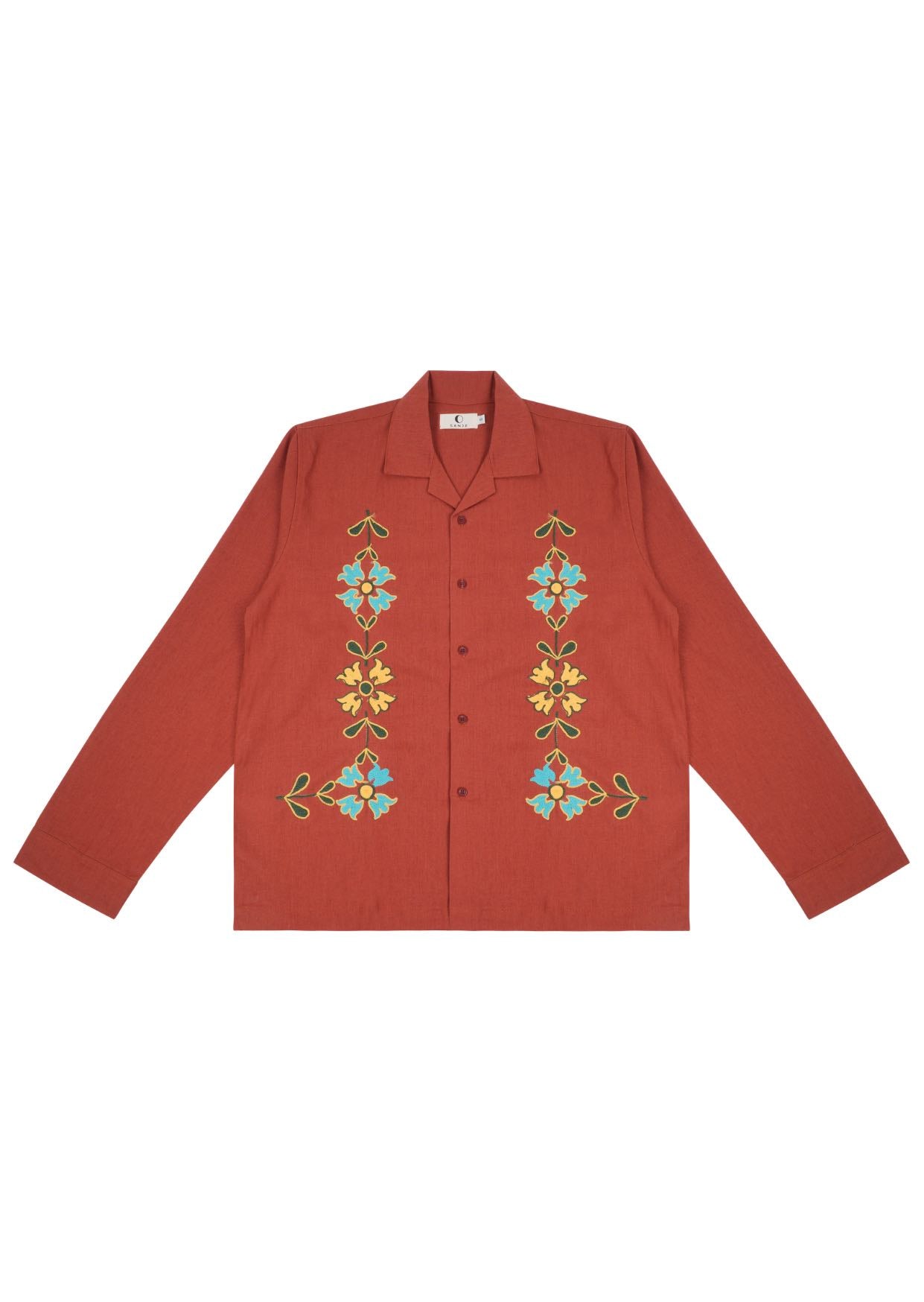 Sienna Terracotta Long Sleeve Shirt