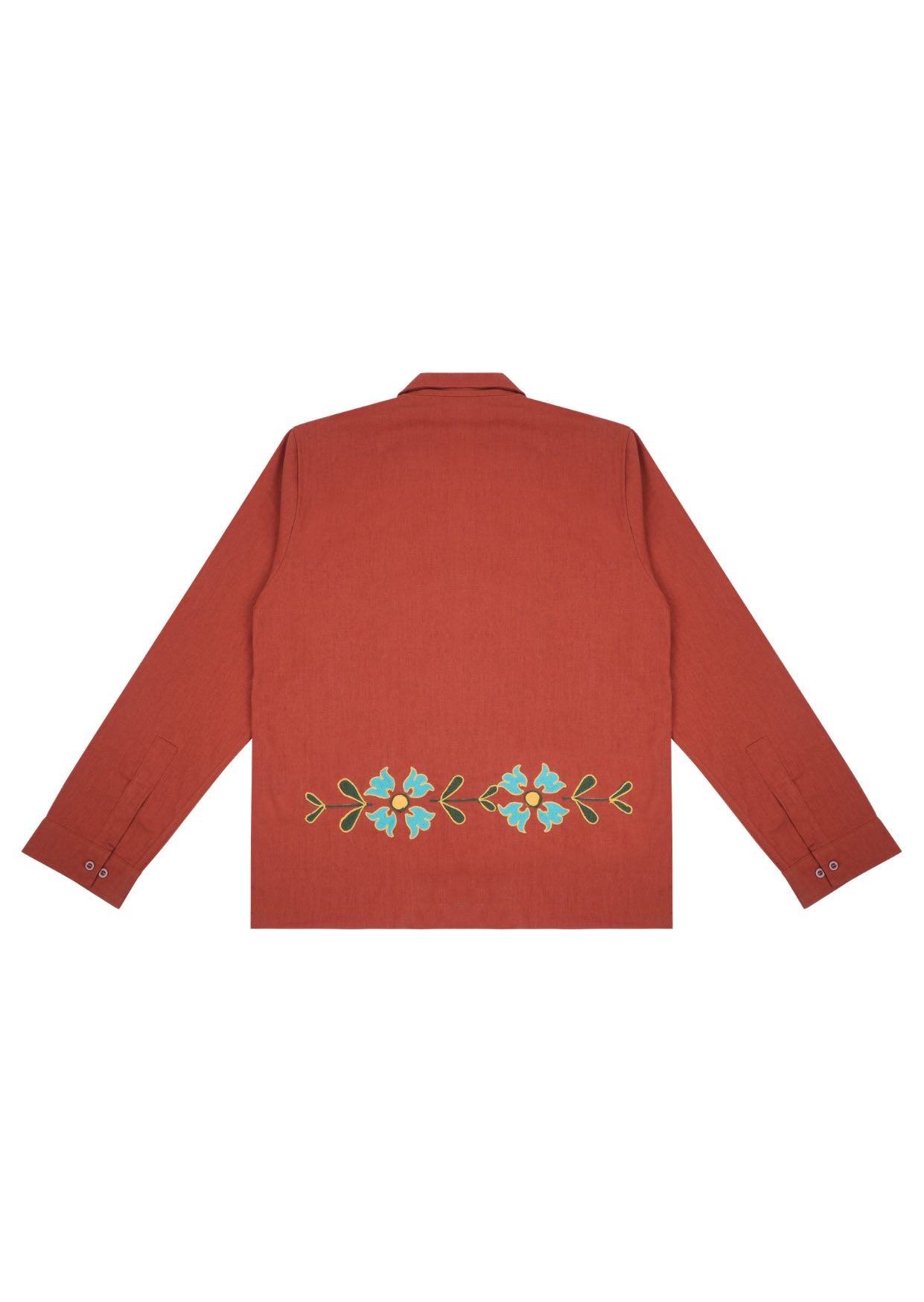 Sienna Terracotta Long Sleeve Shirt