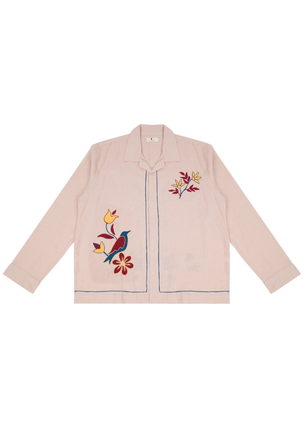 Petal Bird Long Sleeve Shirt