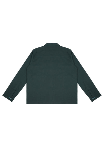 Emerald Blossom Long Sleeve Shirt