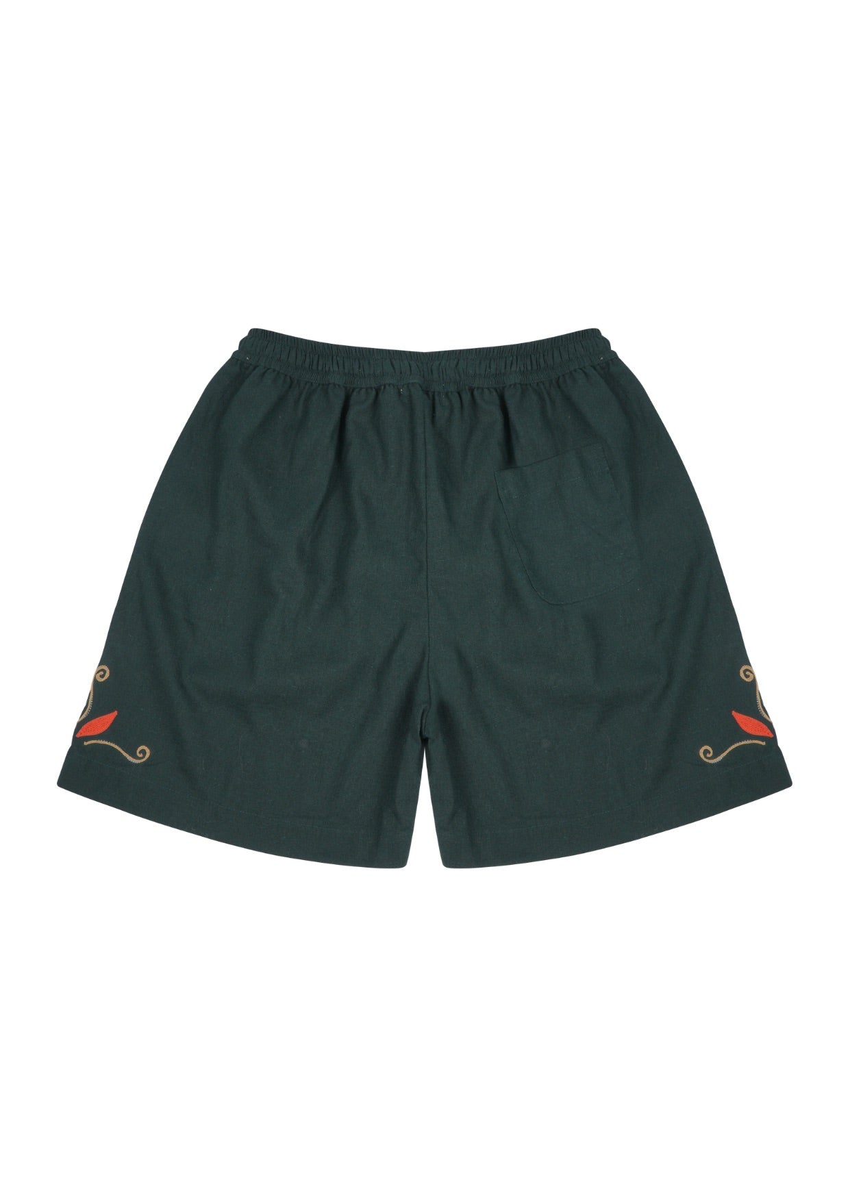 Fleur Emerald Shorts