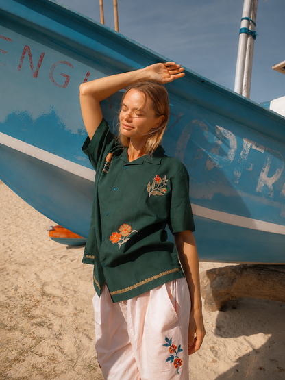 Blooming Emerald Shirt