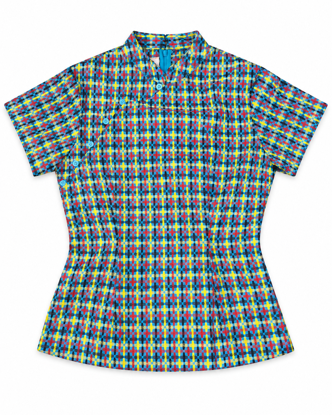 Blue Shanghai Blouse
