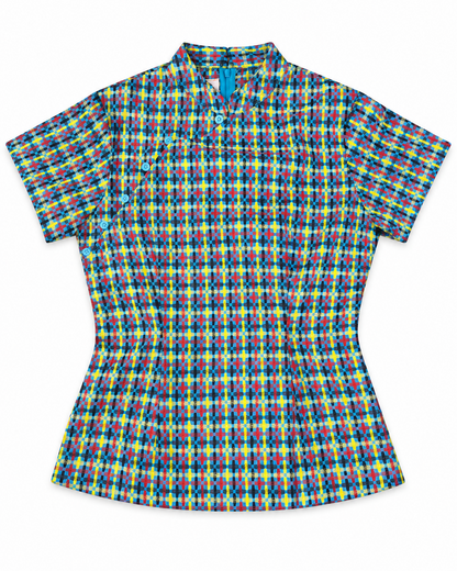 Blue Shanghai Blouse