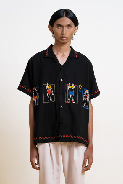 Plaja Black Shirt