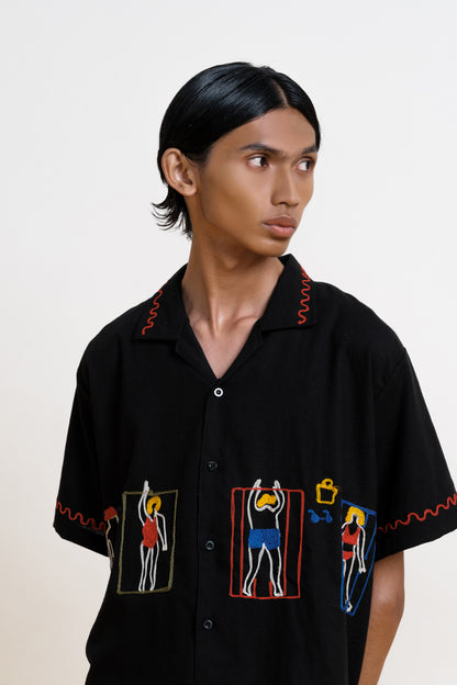 Plaja Black Shirt