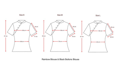 Rainbow Blouse