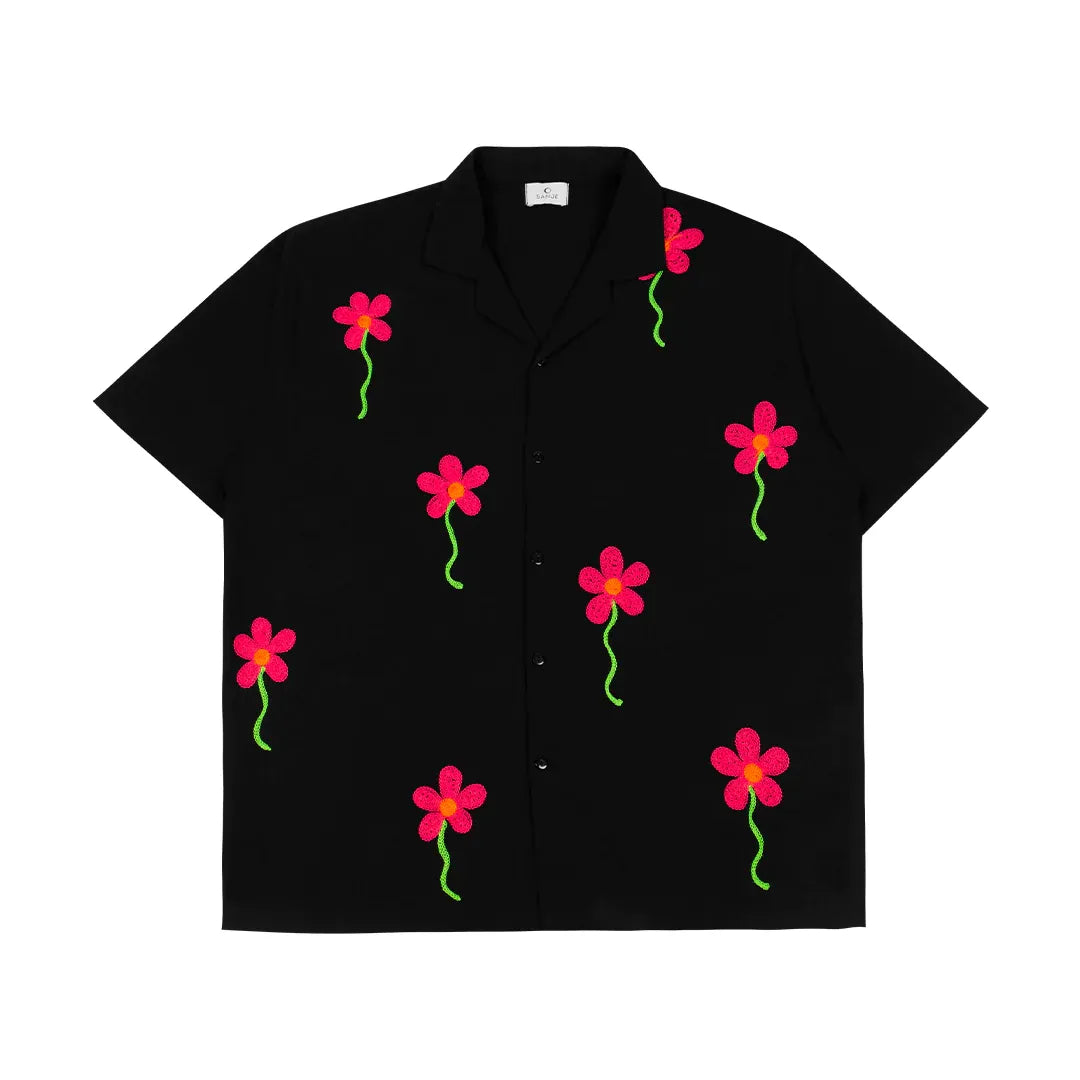 Pink Flower Shirt