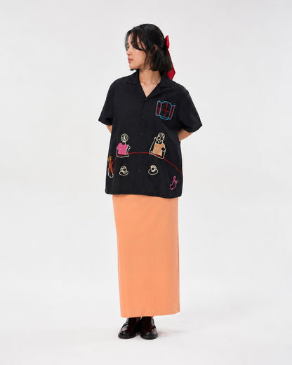 People on Table Shirt