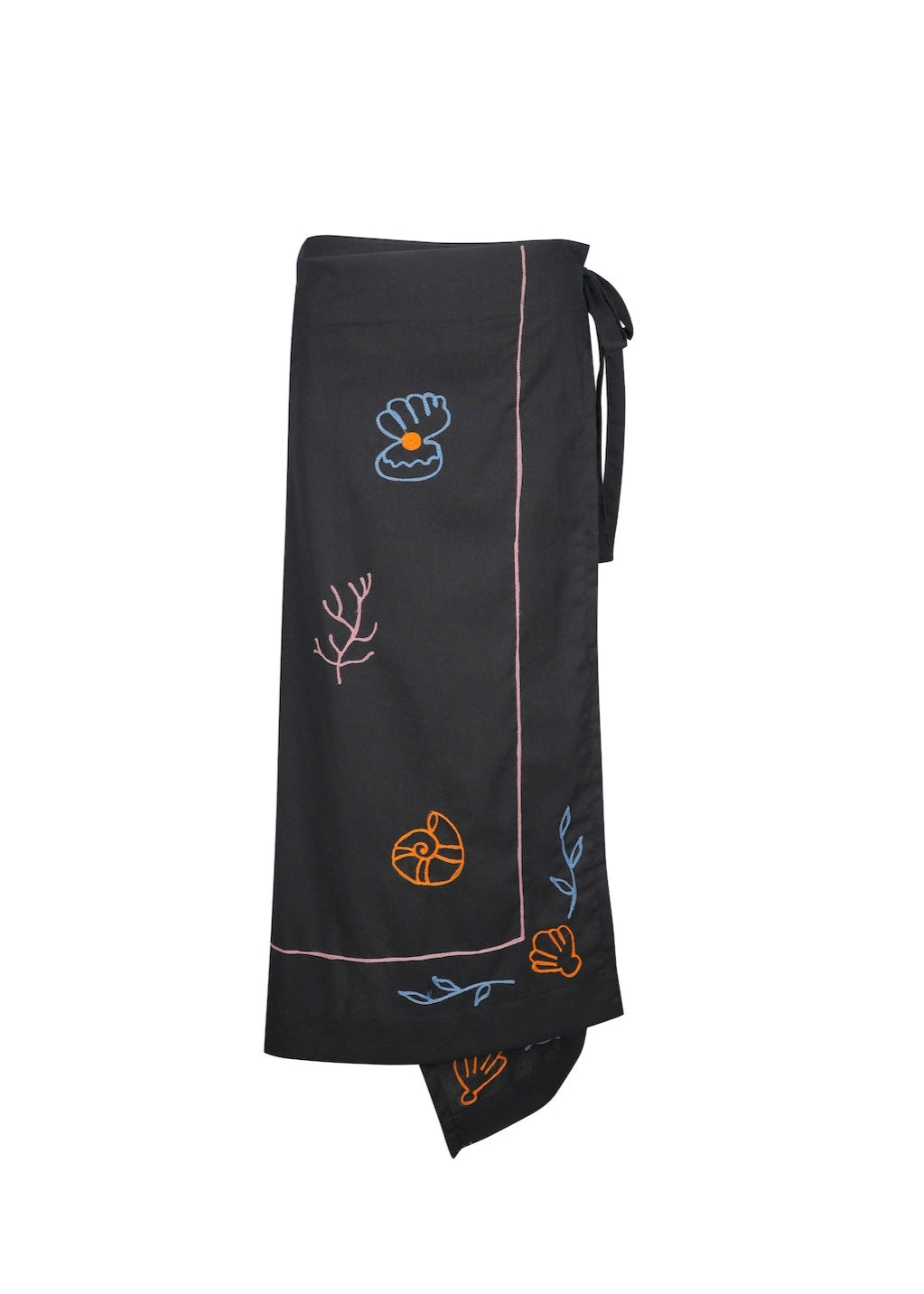 Island Wrap Maxi Skirt