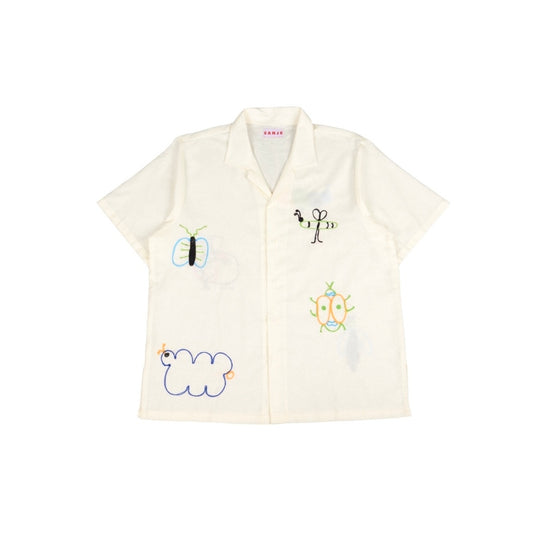 Bees Embroidery Shirt