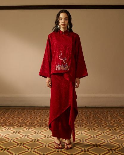 Laras Set in Red