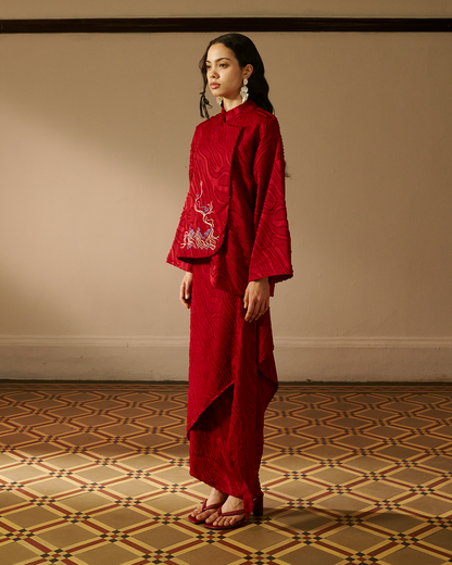 Laras Set in Red