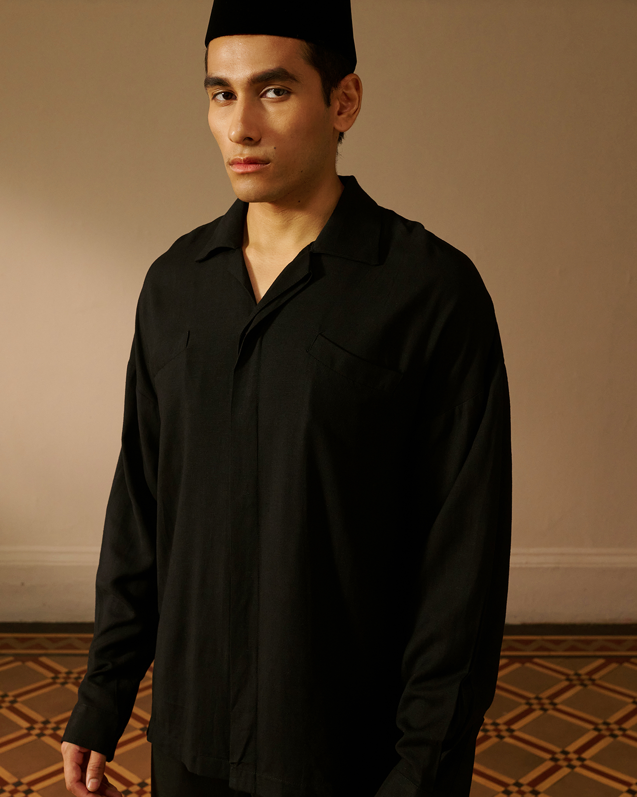 Rian Shirt in Black – SANJE