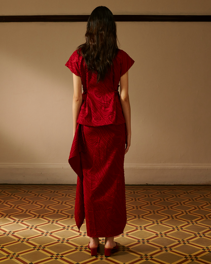 Ratna Set in Red